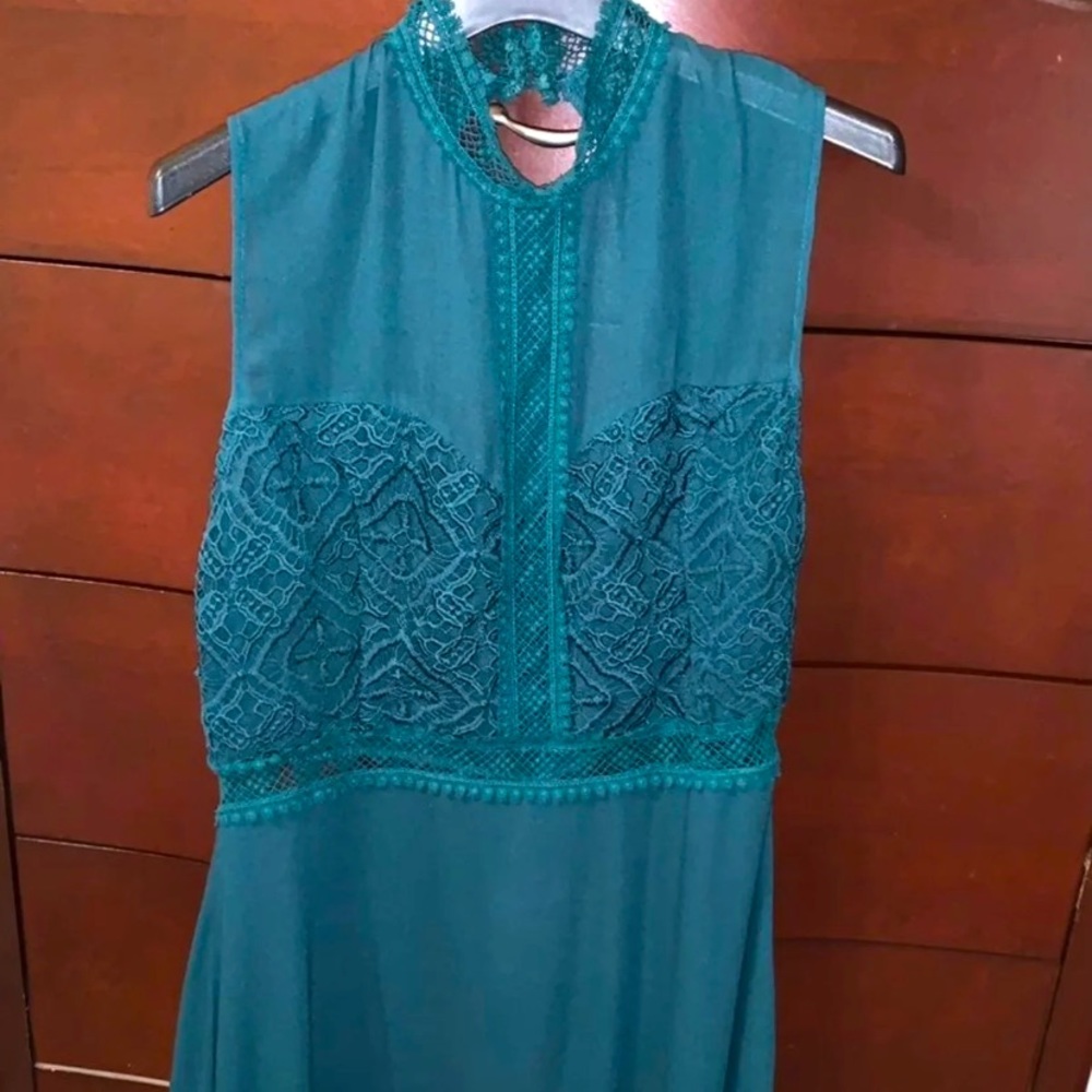 Francescas Deep Green Dress
